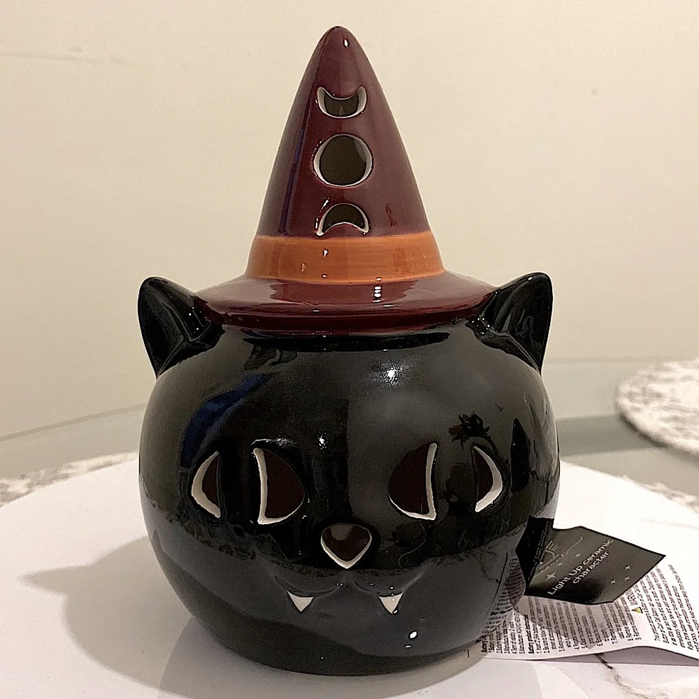 Target Bullseye's Playground - Ceramic Halloween Light Up Characters - Set of 3
